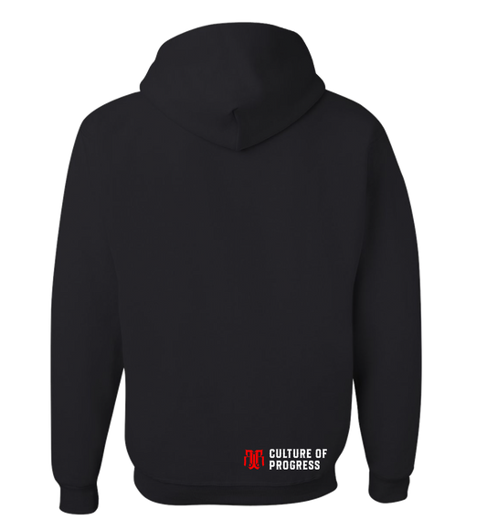 CULTURE OF PROGRESS HOODIE - BLACK