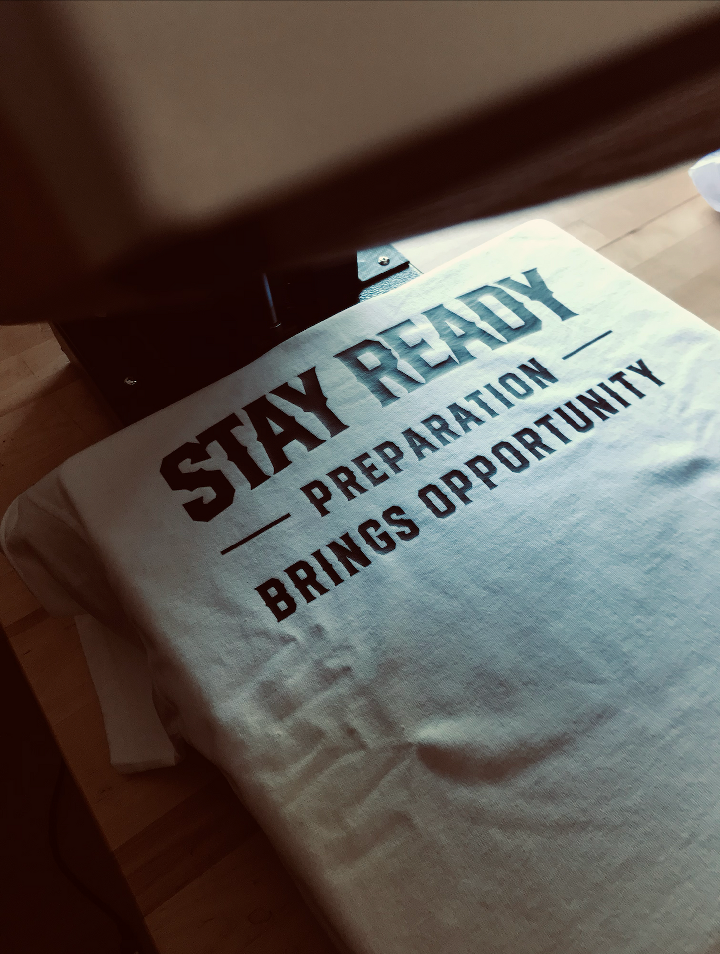 STAY READY YOUTH TEE - WHITE