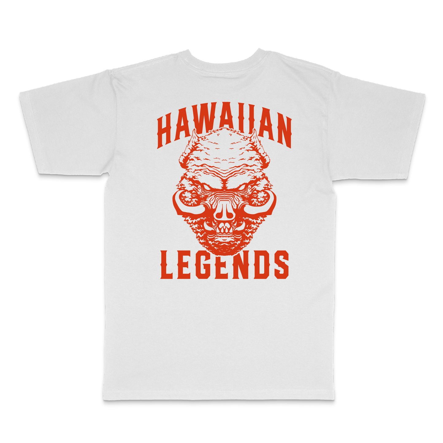 CORAL KAMAPUA'A TEE - WHITE