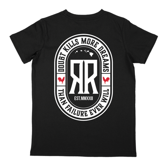 Doubt - Youth Black T-Shirt